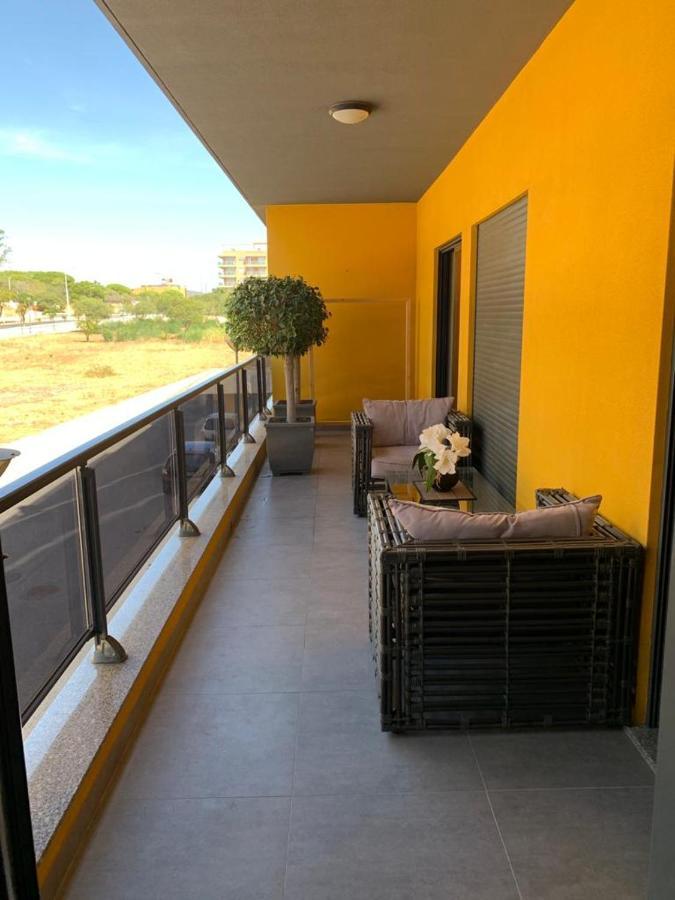 Apartment With Sea View Quarteira Exterior foto